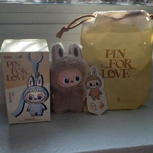 Cute Brown Plush Toy with Bunny Ears